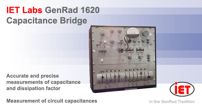 IET GenRad 1620 Capacitance bridge