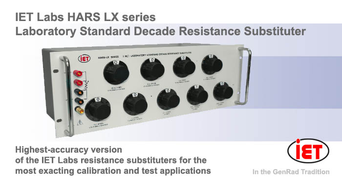 IET HARS LX decade resistance substituter