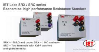 IET SRX-SRC series resistance standard