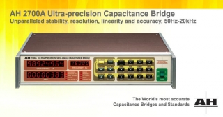 AH 2700A ultra-pontos kapacitás, veszteségmérő híd