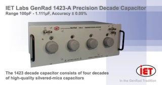IET GenRad 1423-A Precision Decade Capacitor