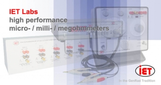 IET micro-, milli-, megohmmeters