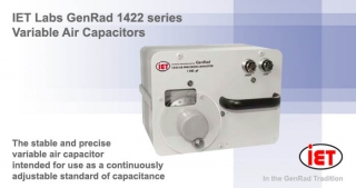 IET GenRad 1422 variable air capacitors
