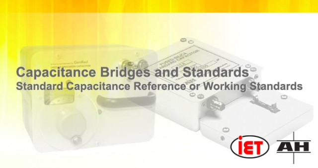 Capacitance bridges and standards