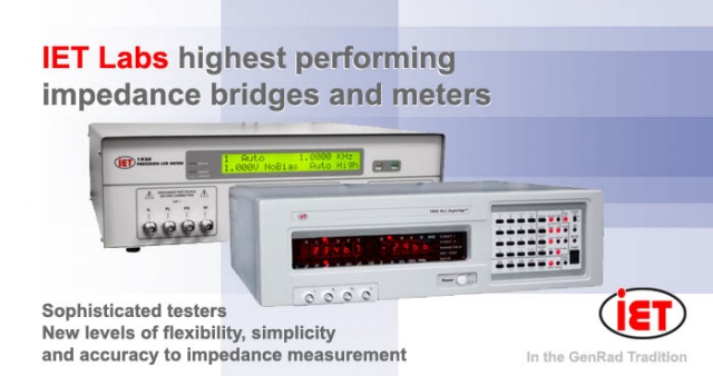 IET Labs impedance bridges