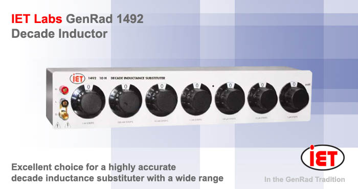 IET GenRad 1492 Decade Inductor