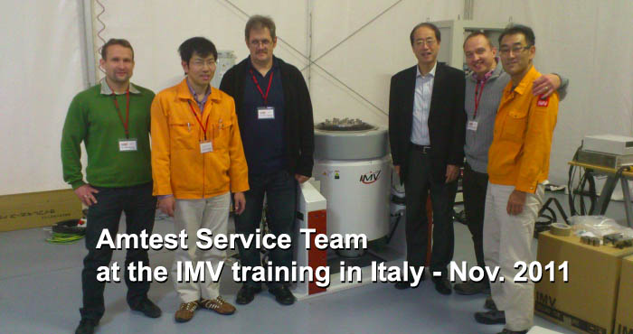 Amtest service Italí 2011