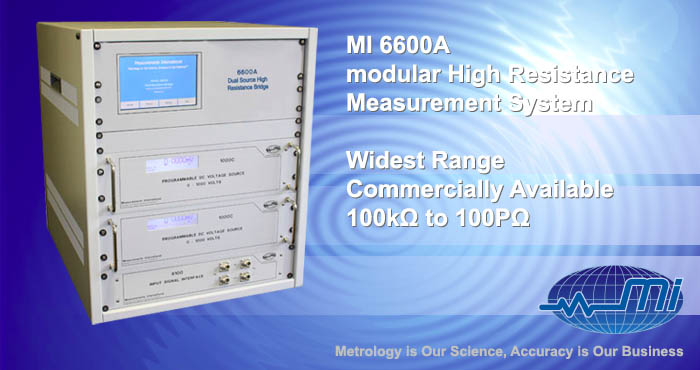 MI 6600A Modular high resistance measurement system