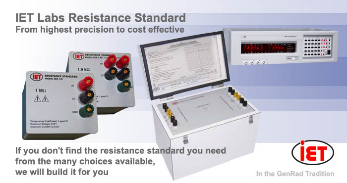 IET Labs Resistance Standard